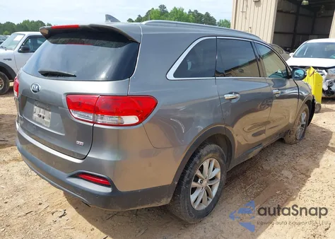 2016 Kia Sorento 2.4L Lx from USA, damaged, VIN 5XYPG4A38GG005588